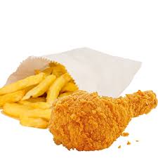 1 Pc Chicken & Chips