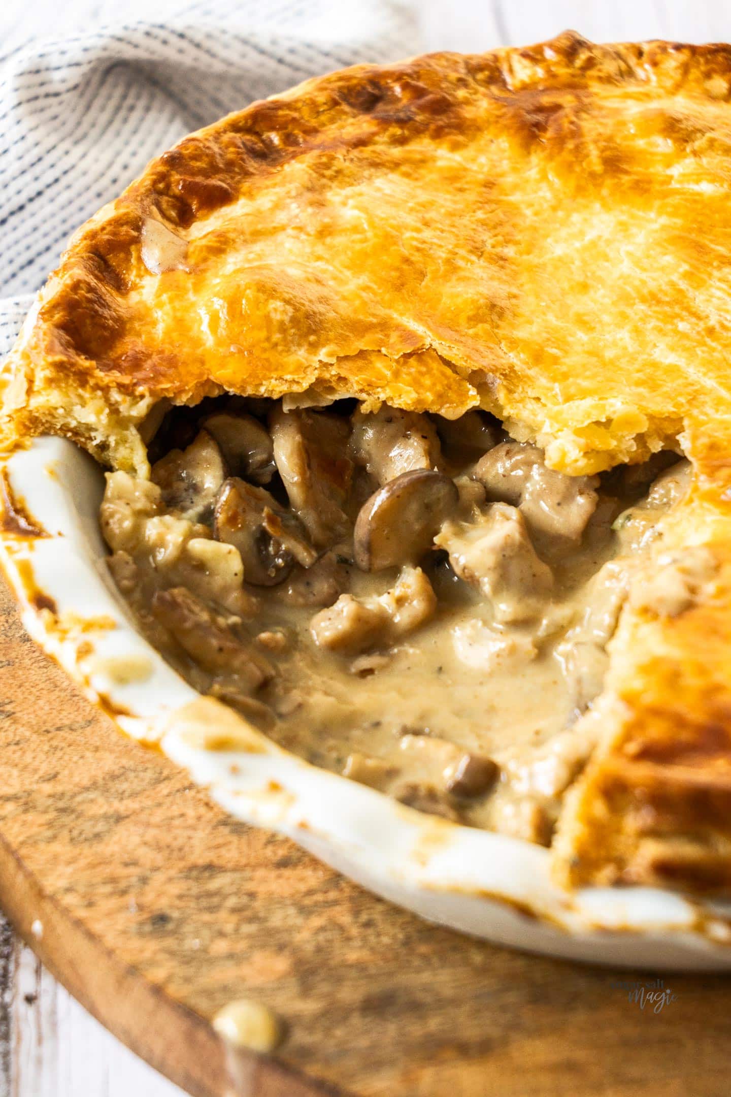 Chicken Mushroom Pie