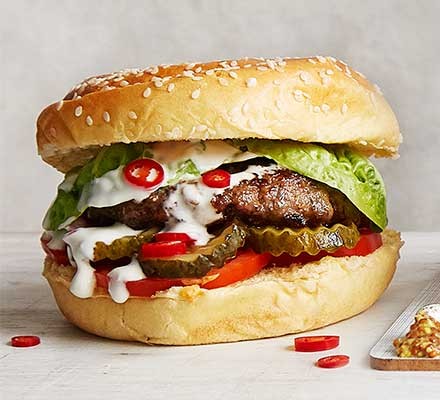 mix kebab burger